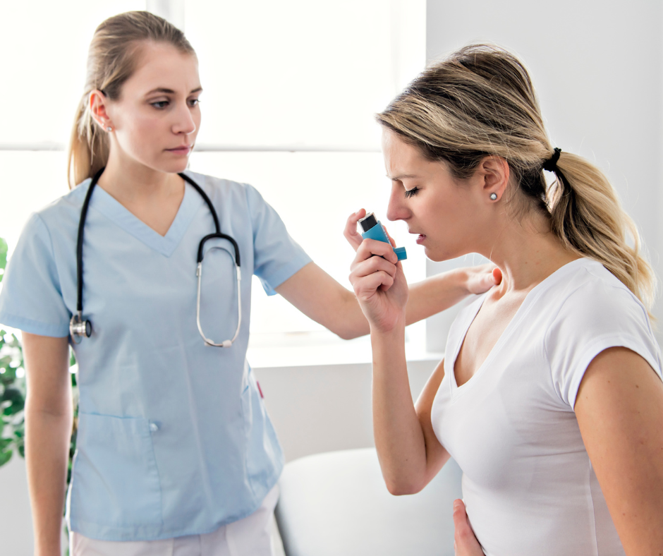 asthme-sévère-chez-une-patiente