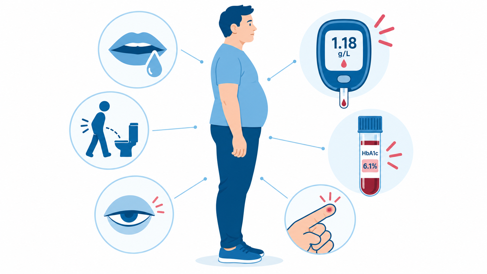 Prédiabète : prévention par alimentation équilibrée, activité physique et hygiène de vie