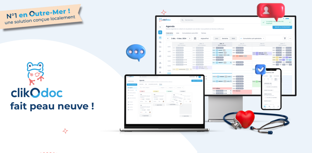 clikOdoc lance son nouvel UX