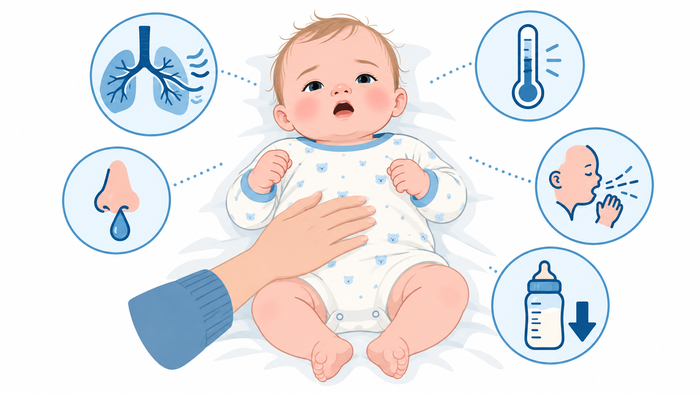 Bronchiolite bébé : reconnaître les signes et savoir agir